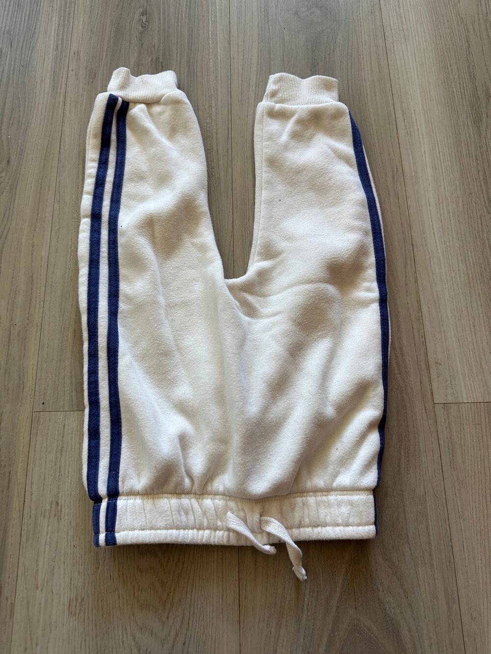Official Ford Motor Co Toddler Joggers 2T Off White Navy Stripe Sweatpants
